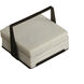 Florida White Coaster Set, Pack of 4